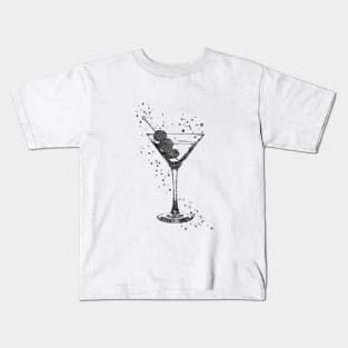 Glass of Martini Kids T-Shirt